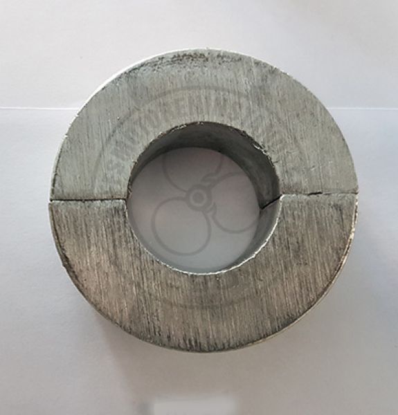 Zinkanode konisch für 35mm Welle (Wellenmutter mit Stift)